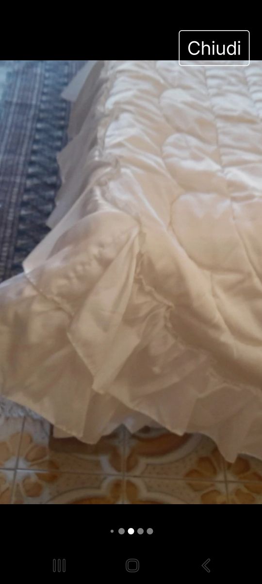 Piumone matrimoniale più 2 cuscini omag