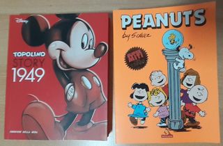 Volumi Topolino Story 1949 e Peanuts Super Miti