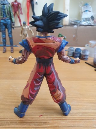 Goku 2D repintado