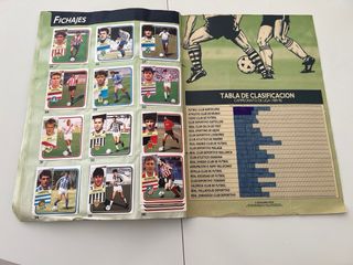 Álbum COMPLETO Liga España Edic Este 1989 1990