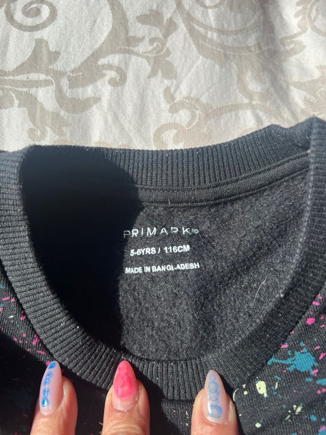 Sudadera niño talla 116