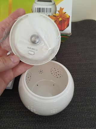 Luce solare multicolor ceramica new