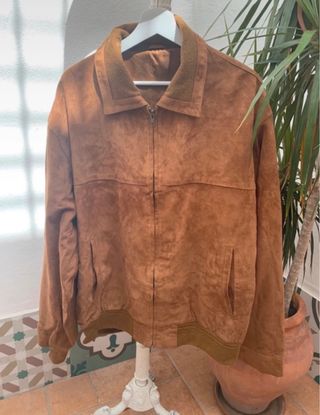 Chaqueta piel ante