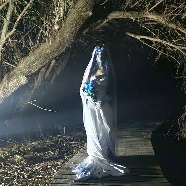 Cosplay Novia cadáver