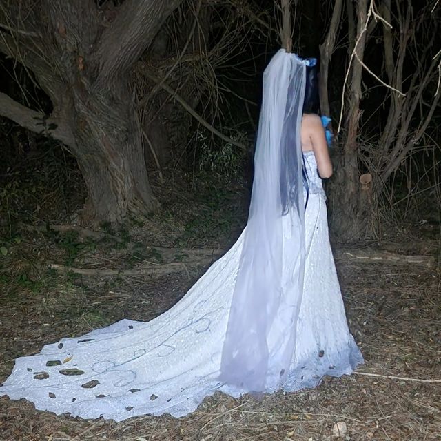 Cosplay Novia cadáver