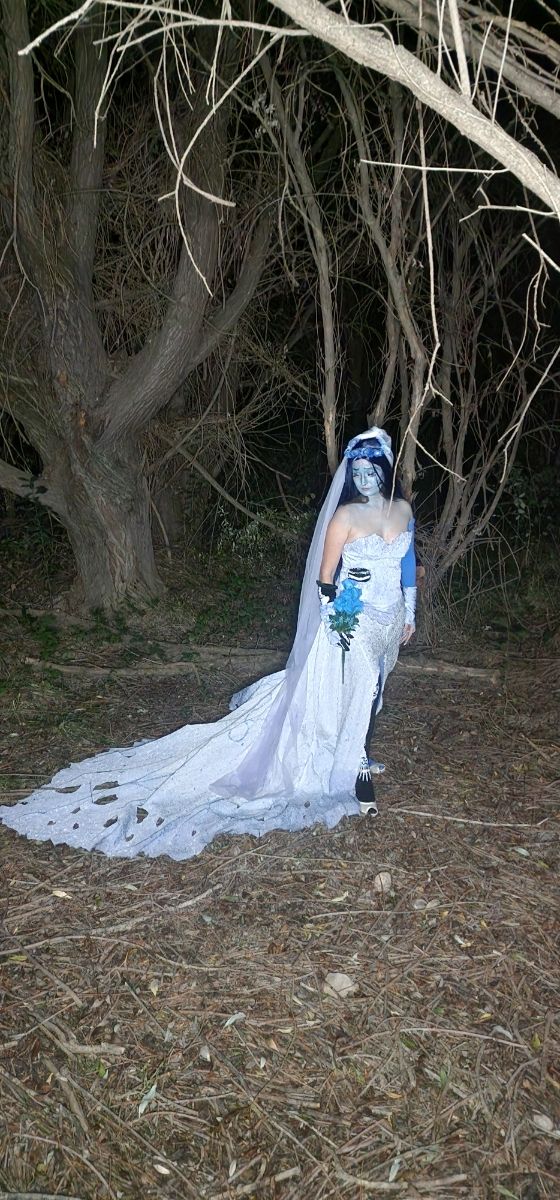Cosplay Novia cadáver