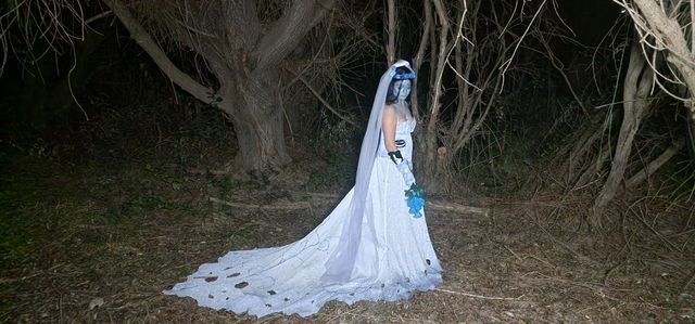 Cosplay Novia cadáver
