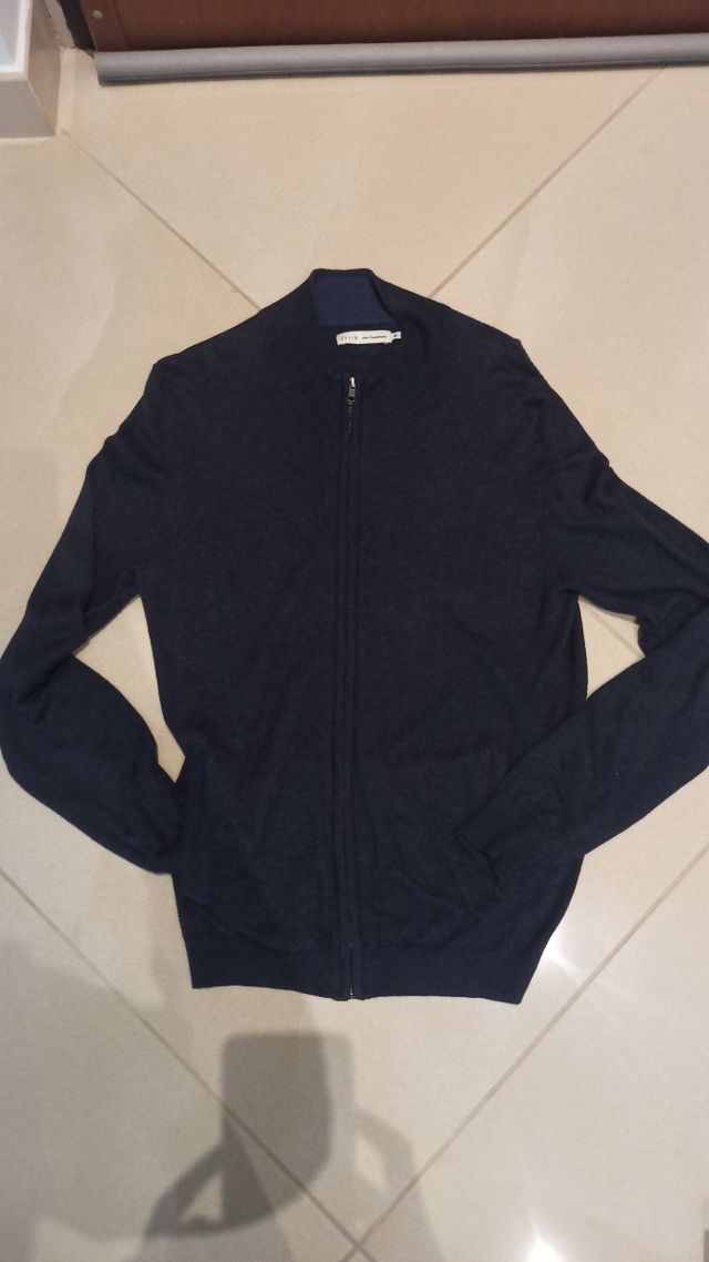 Maglione Celio blu morbidissimo taglia M