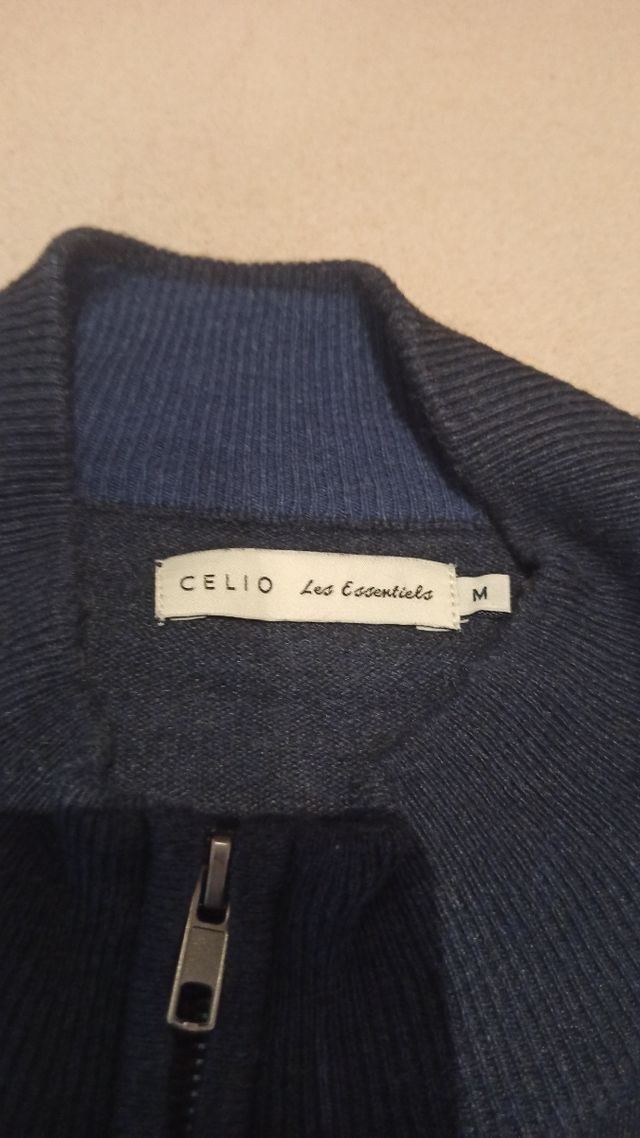 Maglione Celio blu morbidissimo taglia M