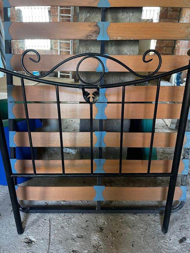 Cabecero cama forja