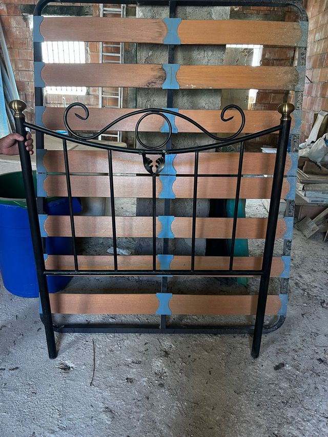 Cabecero cama forja