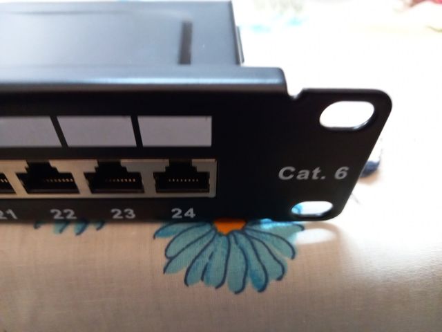 Parcht panel rj45 cat 6