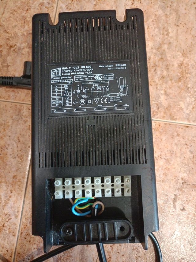 Balastro digital electrónico 600w