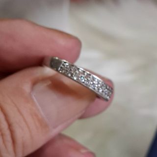 Anillo trío con piedra lila