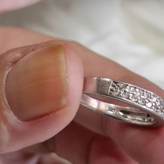Anillo trío con piedra lila