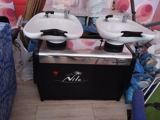 Lavacabeza doble abatible