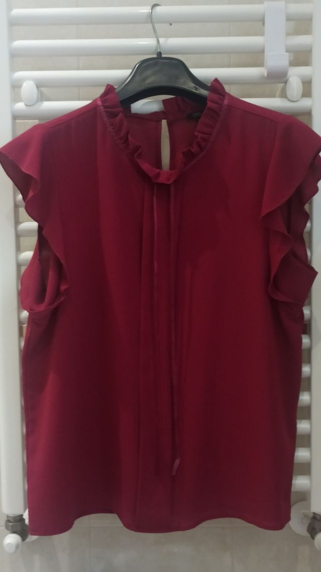 4 camicette smanicate taglia 44/46