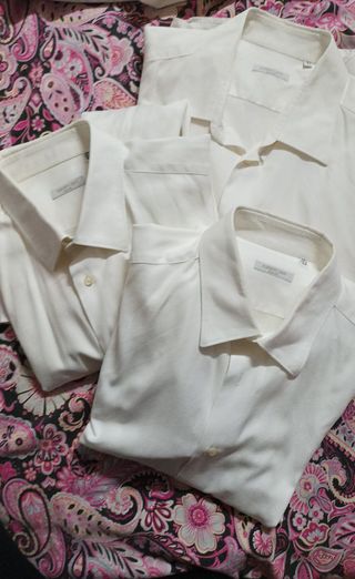 Set 3 Camicie uomo classiche bianche 44 17,5 XL