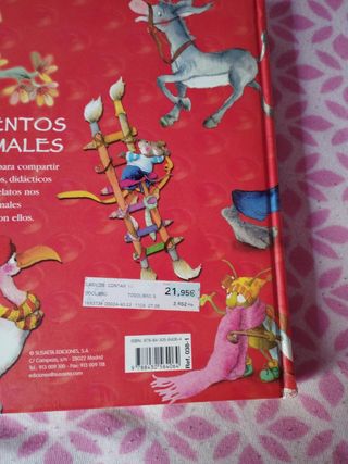 LIBRO 40 CUENTOS DE ANIMALES