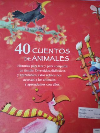 LIBRO 40 CUENTOS DE ANIMALES
