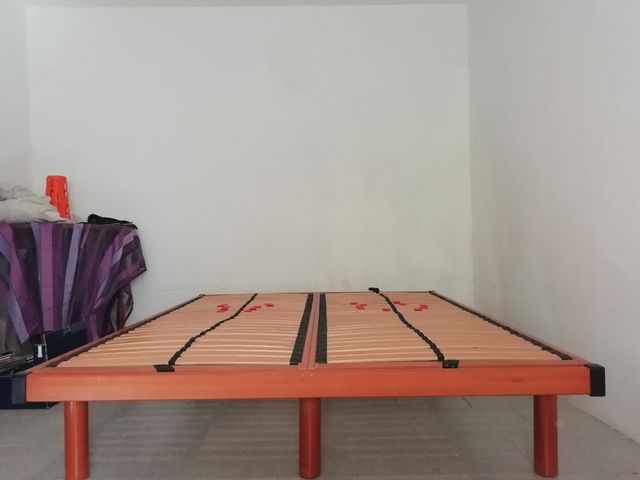 Somier laminas madera