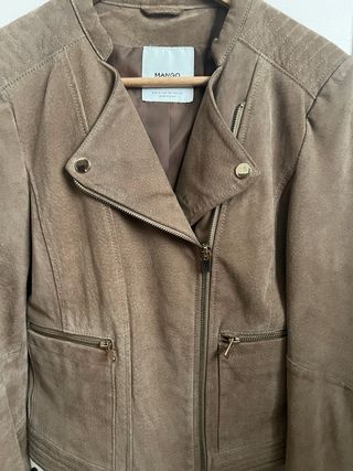 Cazadora Ante talla S camel 