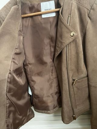 Cazadora Ante talla S camel 