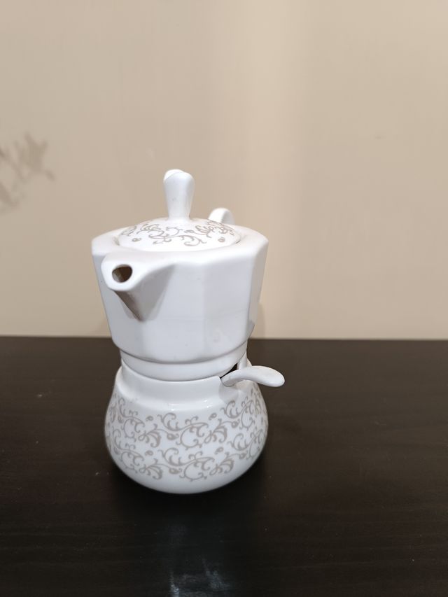 Caffettiera in ceramica Brandani shabby