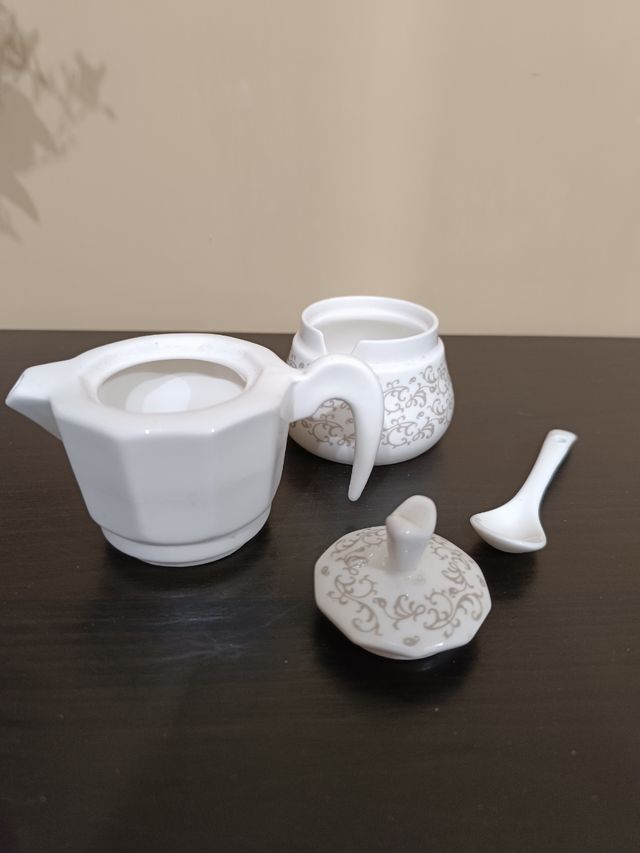 Caffettiera in ceramica Brandani shabby