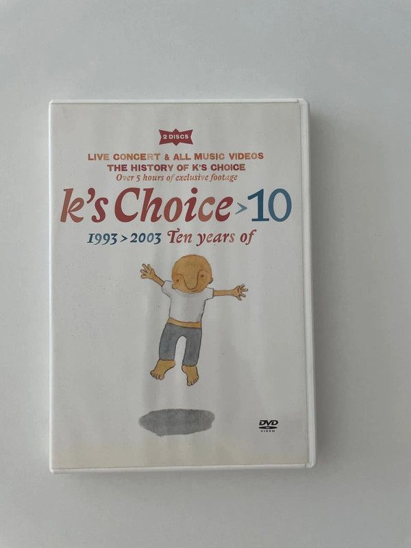 DVD K's Choice » 10 1993»2003 Ten Years Of