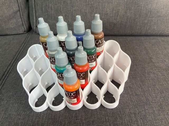 Organizador pinturas modelismo