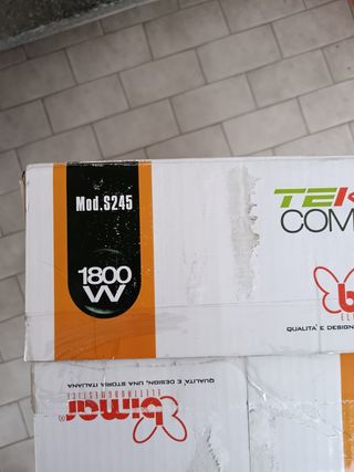 Termoventilatore grigio