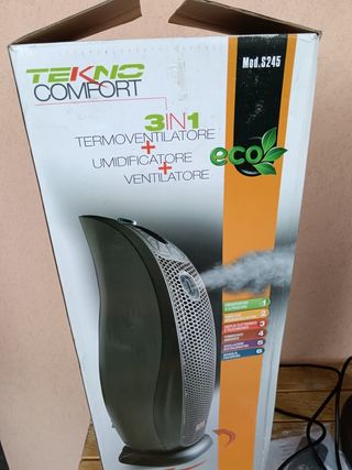 Termoventilatore grigio
