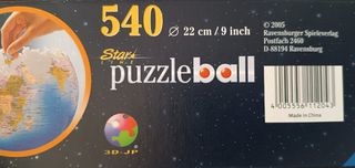 Puzzle Ball-Star line-Ravensburger- 3D 