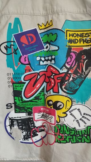 Camisa  grafitti vaquera - 1