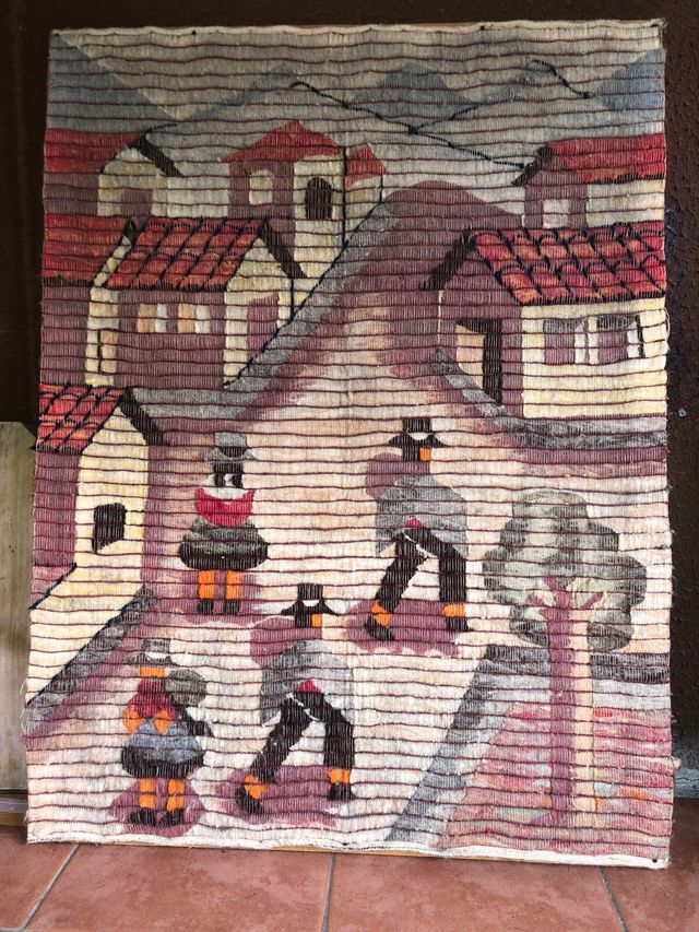 Arazzo peruviano vintage 