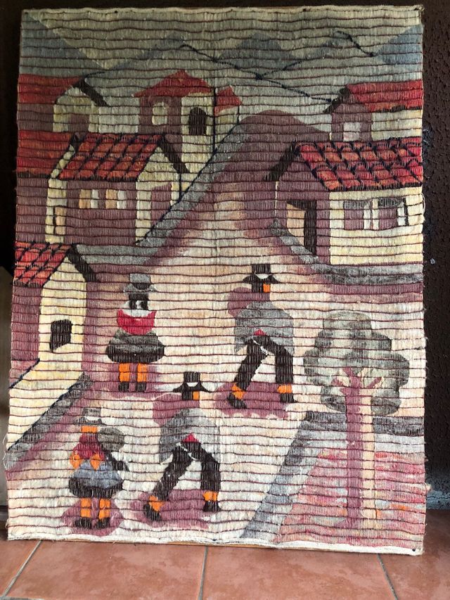 Arazzo peruviano vintage 