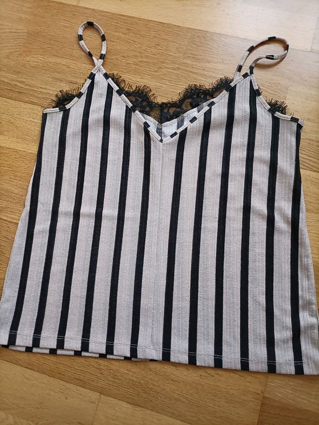 Top lencero Stradivarius mujer