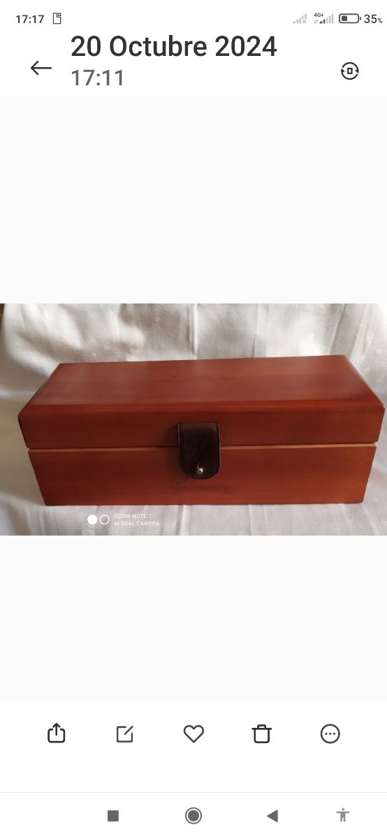 Caja de madera