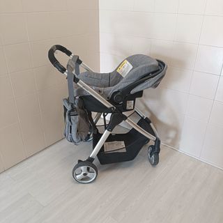 Carro Trio Metropolitan Gris Giordani