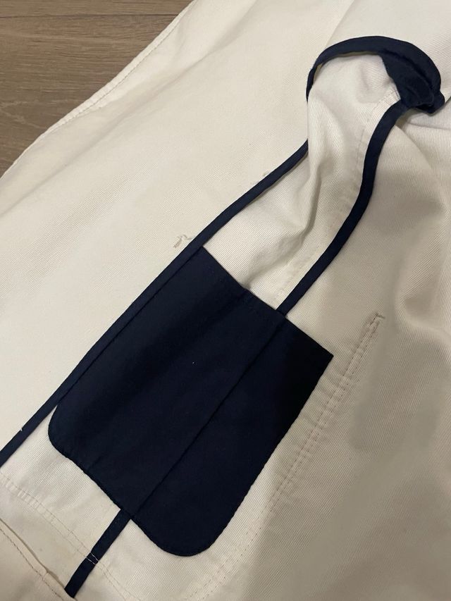 Americana Massimo Dutti marfil