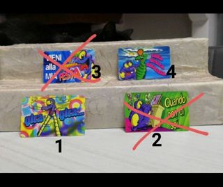 Mostri di bravura card Kinder 1997