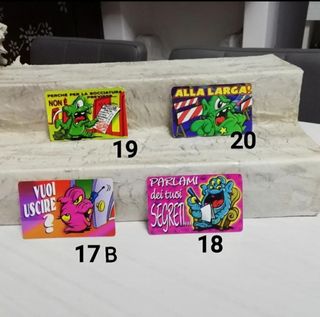 Mostri di bravura card Kinder 1997