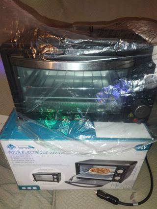 Horno electrico 24V 9L caravanas, barcos