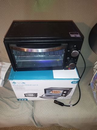 Horno electrico 24V 9L caravanas, barcos