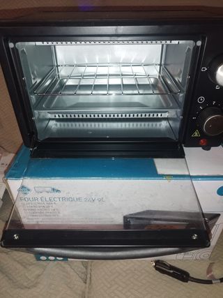Horno electrico 24V 9L caravanas, barcos