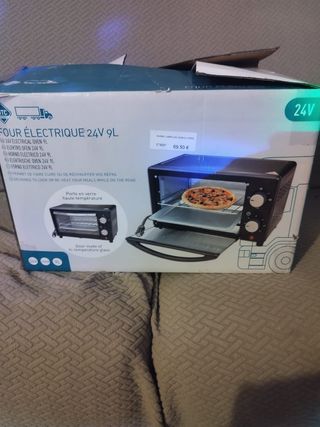 Horno electrico 24V 9L caravanas, barcos