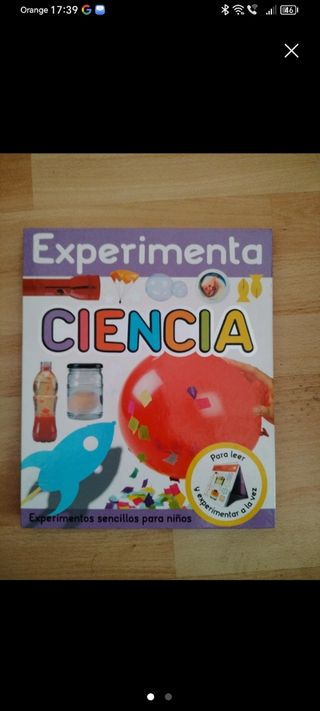 Libro experimentos sencillos para niños