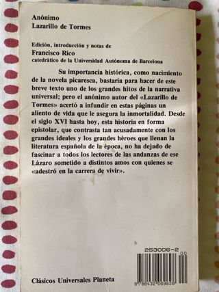 Lazarillo de Tormes