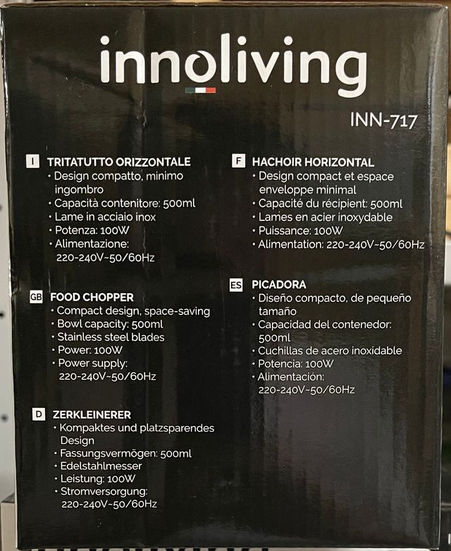 Tritatutto NUOVO sigillato